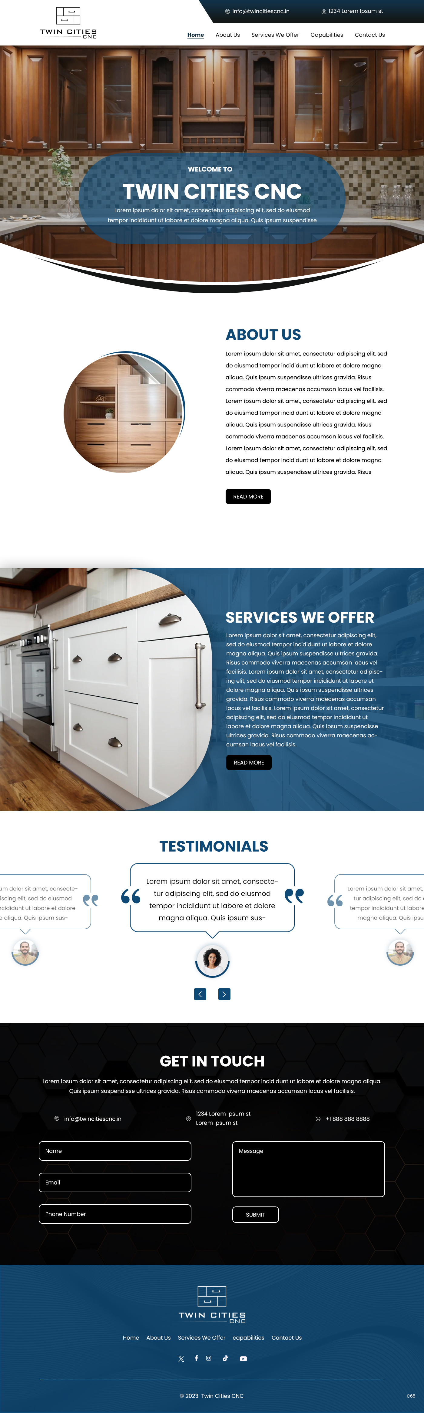 Squarespace Design by pb for this project | Design #31427605