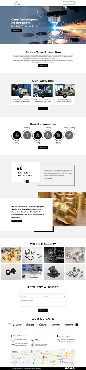 Squarespace Design by Sbss for this project | Design: #31425283