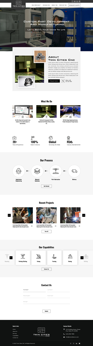 Squarespace Design by Sbss for this project | Design: #31425720