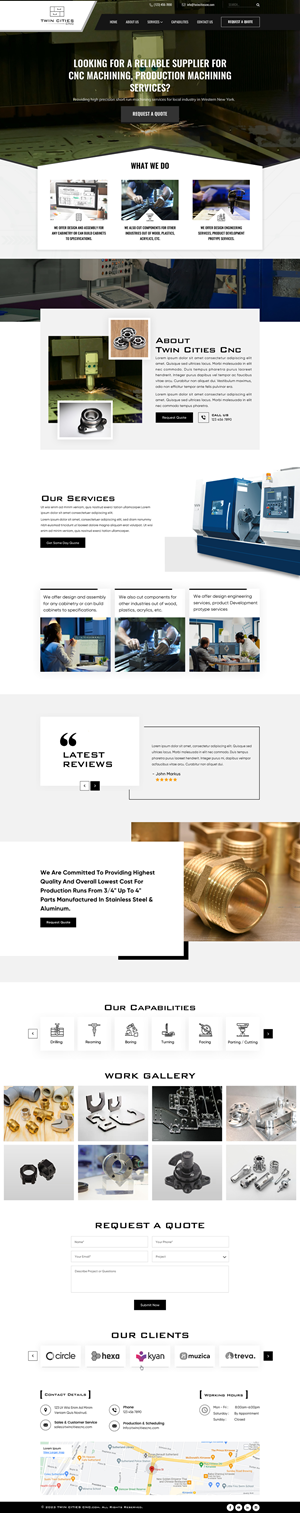 Squarespace Design by Sbss for this project | Design: #31425722
