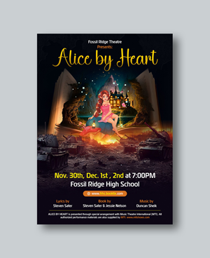 Poster Design by KreativeMadz for Fossil Ridge High School | Design: #31424156