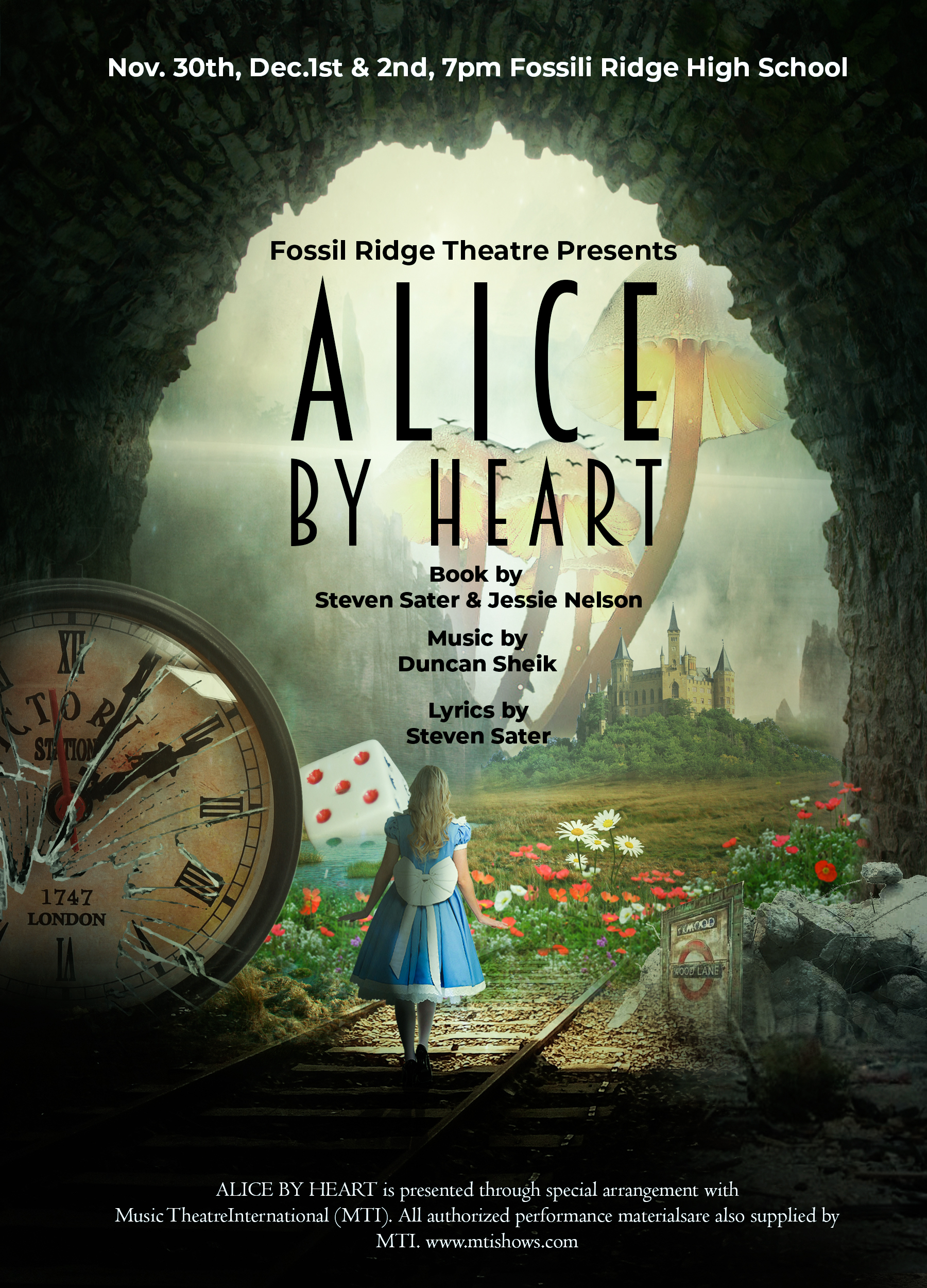 Poster Design by Arctic Kitty for Fossil Ridge High School | Design #31426637