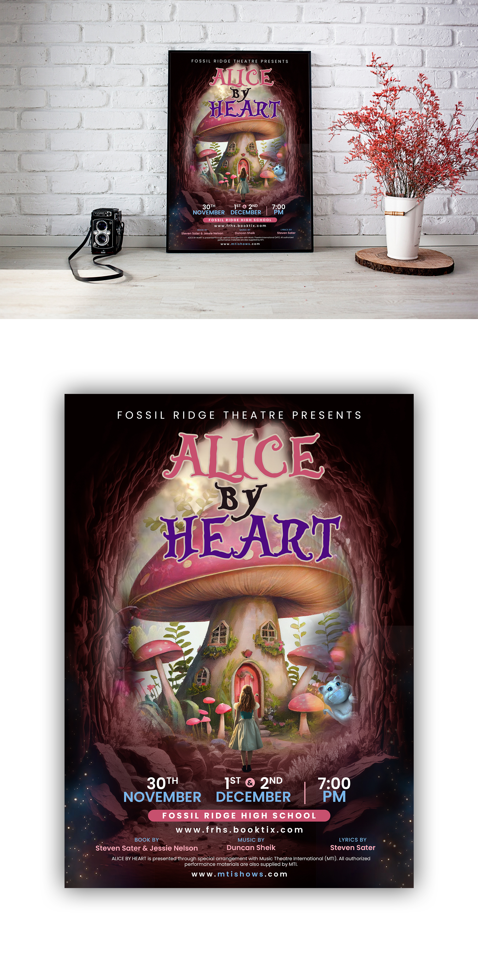 Poster Design by debdesign for Fossil Ridge High School | Design #31418108