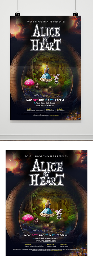 Poster Design by debdesign for Fossil Ridge High School | Design: #31418578