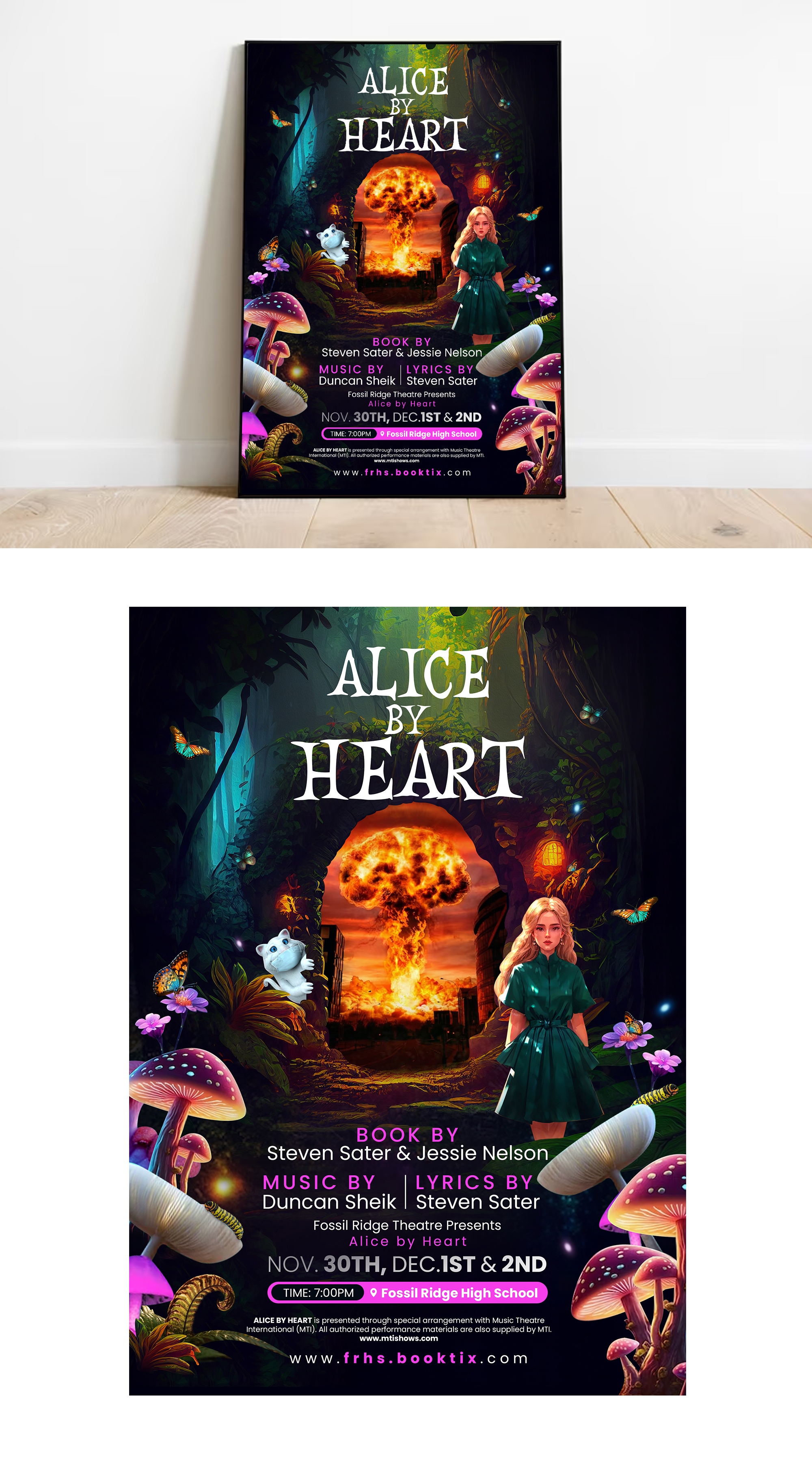 Poster Design by debdesign for Fossil Ridge High School | Design #31418614