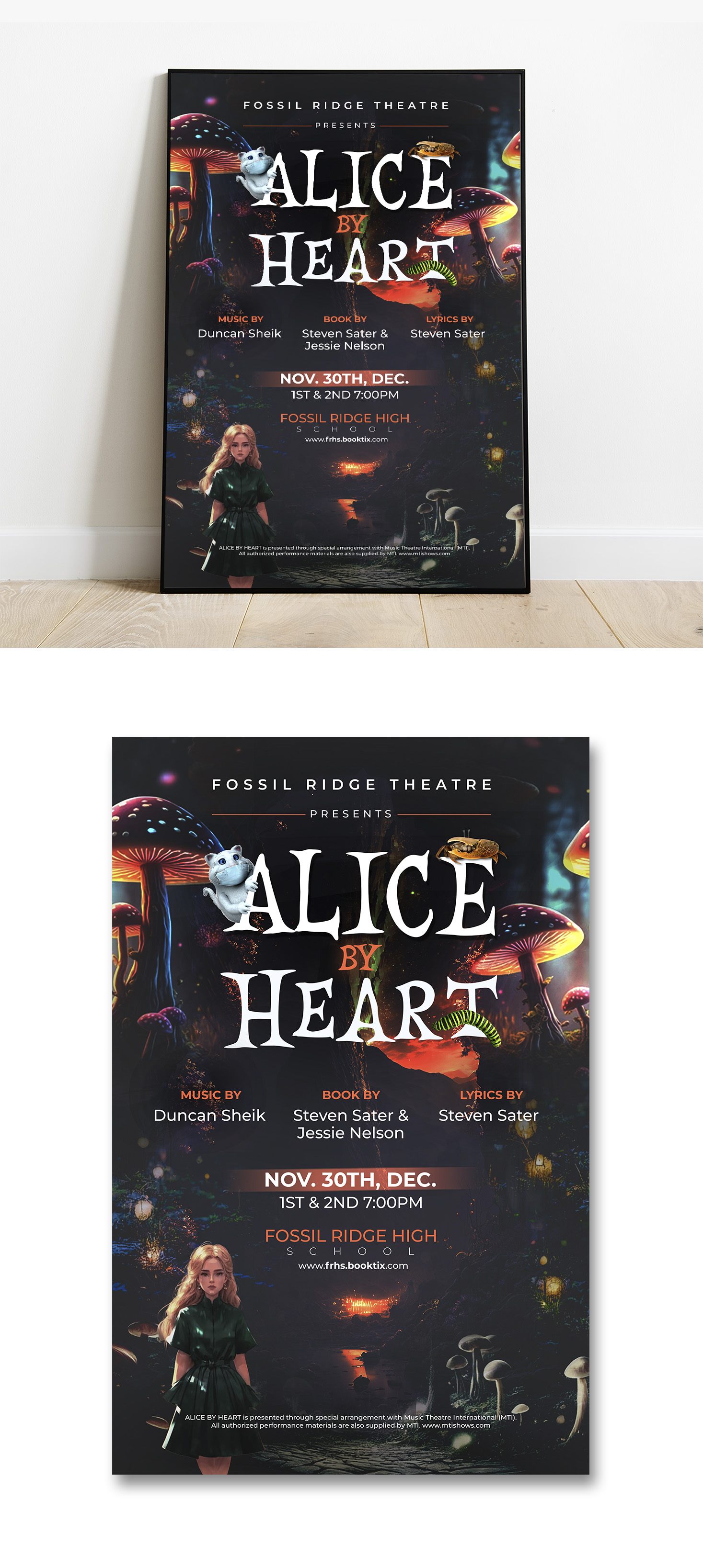 Poster Design by debdesign for Fossil Ridge High School | Design #31419359