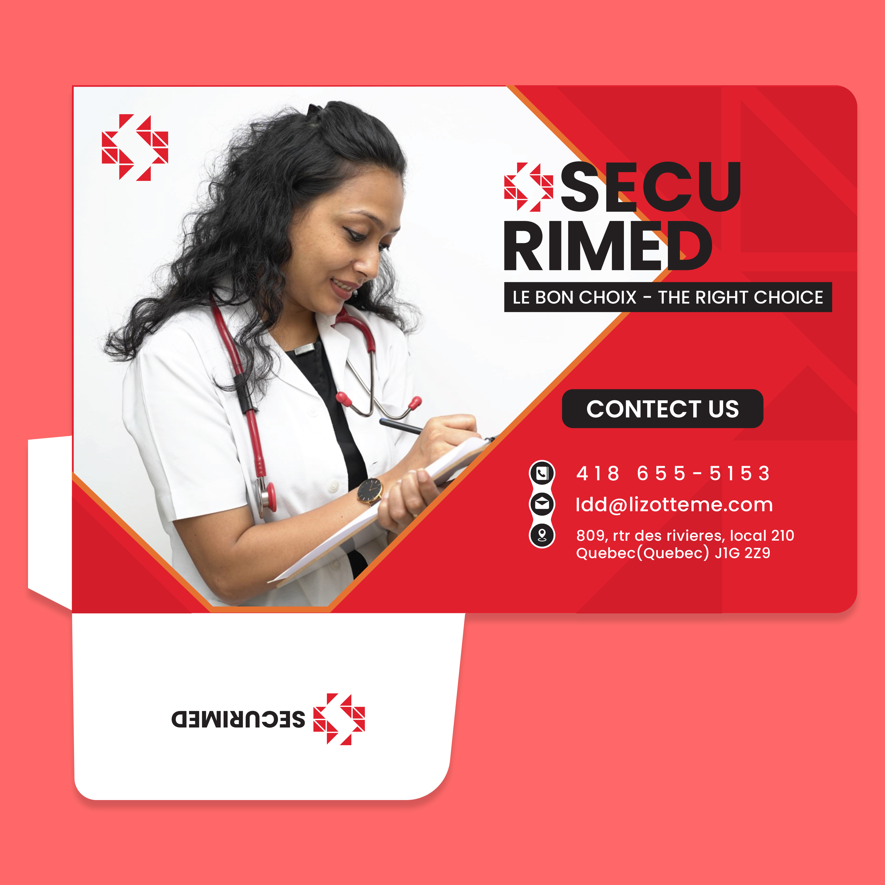 Stationery Design by Nabeel7298 for SECURIMED | Design #31429410