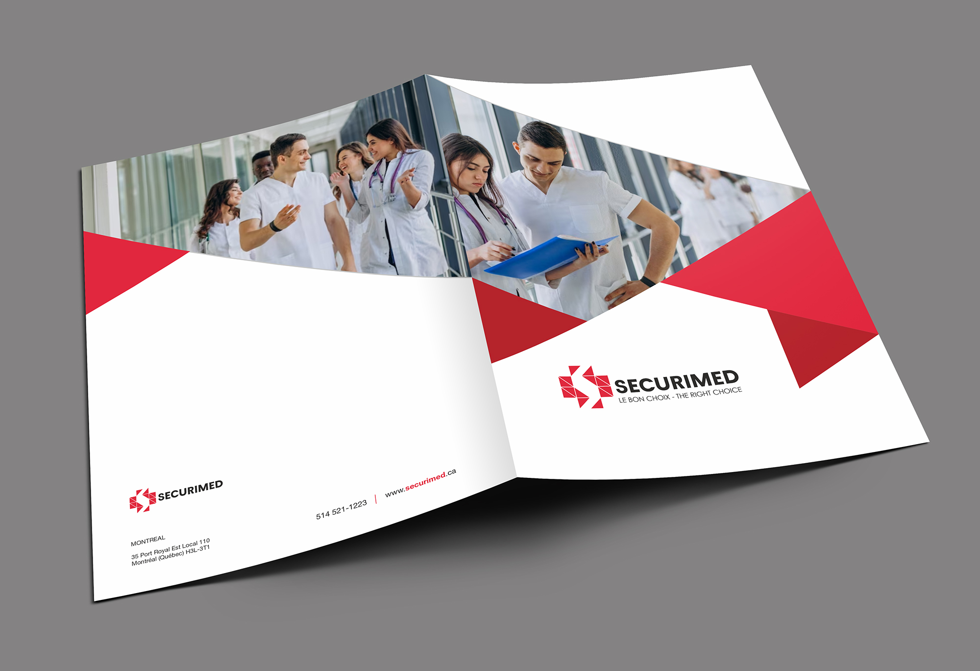 Stationery Design by logodentity for SECURIMED | Design #31622583