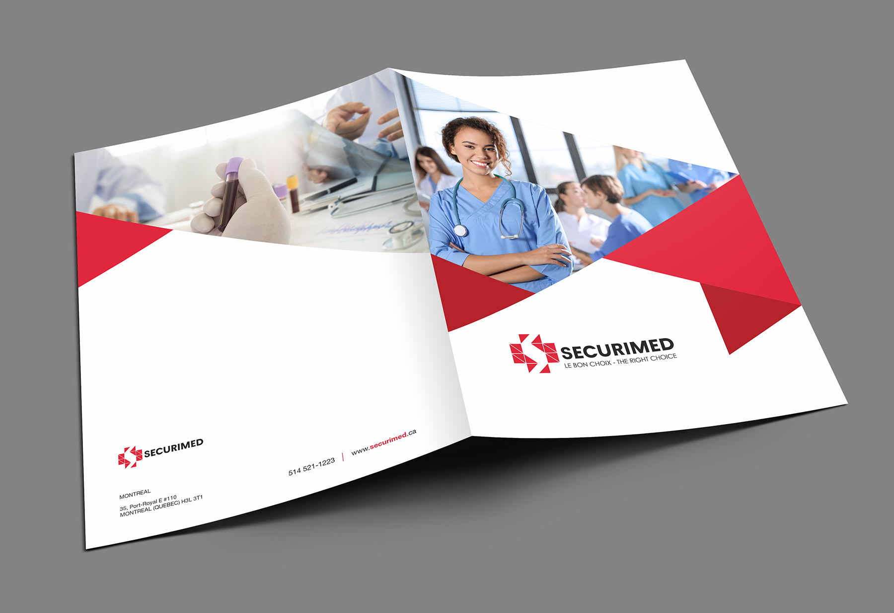 Stationery Design by logodentity for SECURIMED | Design: #31635088