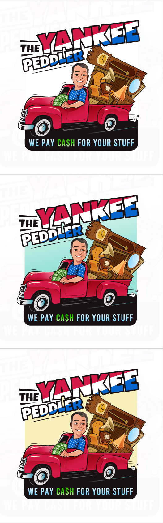 Logo Design by Suprakash 3 for The Yankee Picker | Design #31447433