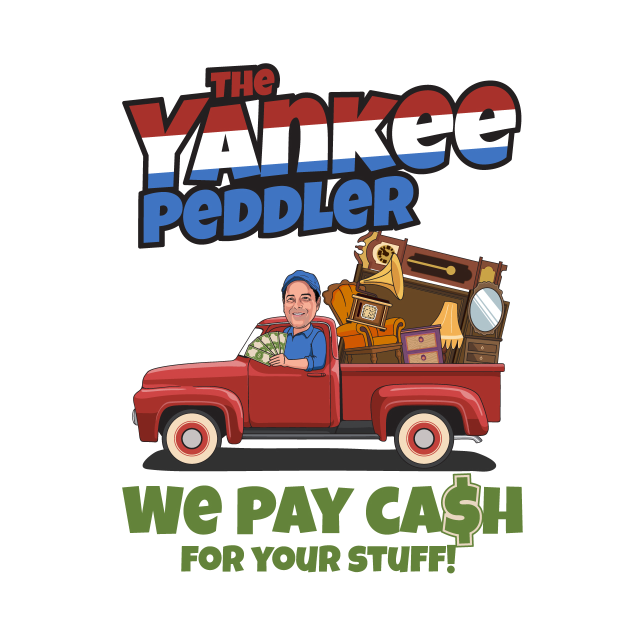 Logo Design by sourgraping for The Yankee Picker | Design #31425859