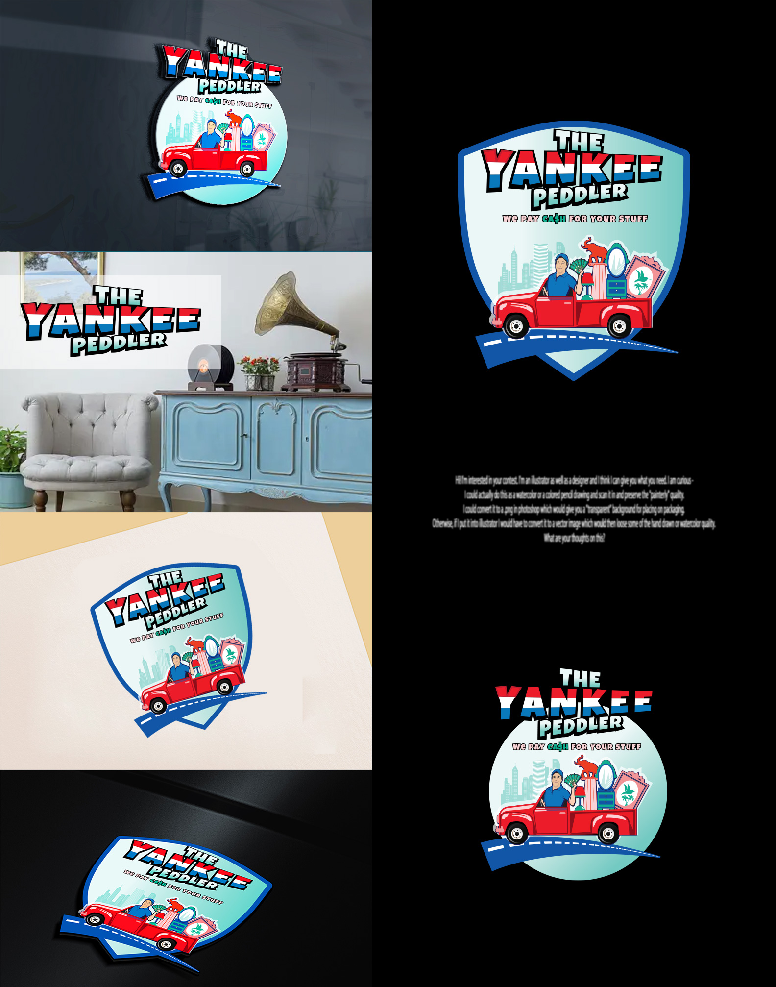 Logo Design by Wonderful design for The Yankee Picker | Design #31424380