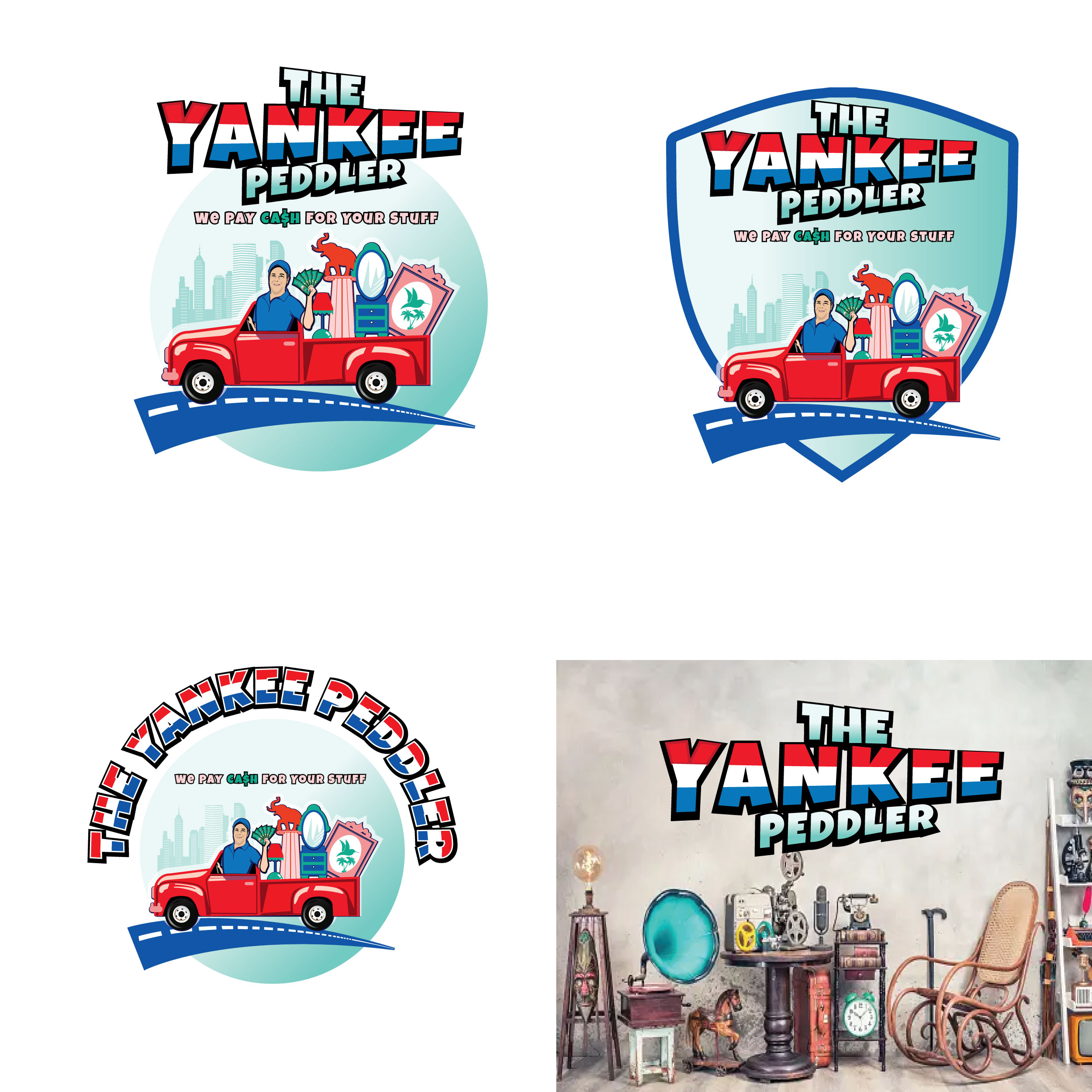 Logo Design by Wonderful design for The Yankee Picker | Design #31424381