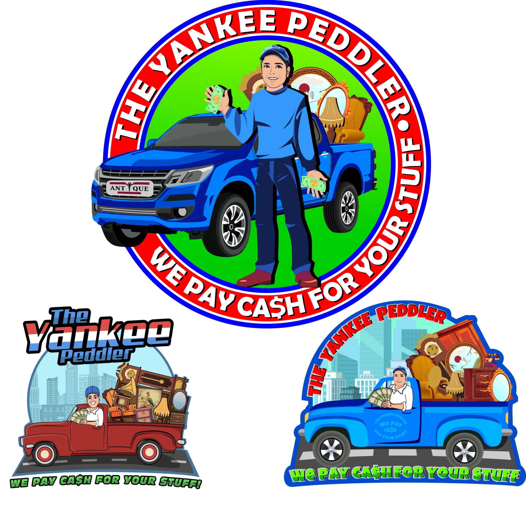 Logo Design by TARON for The Yankee Picker | Design #31420131