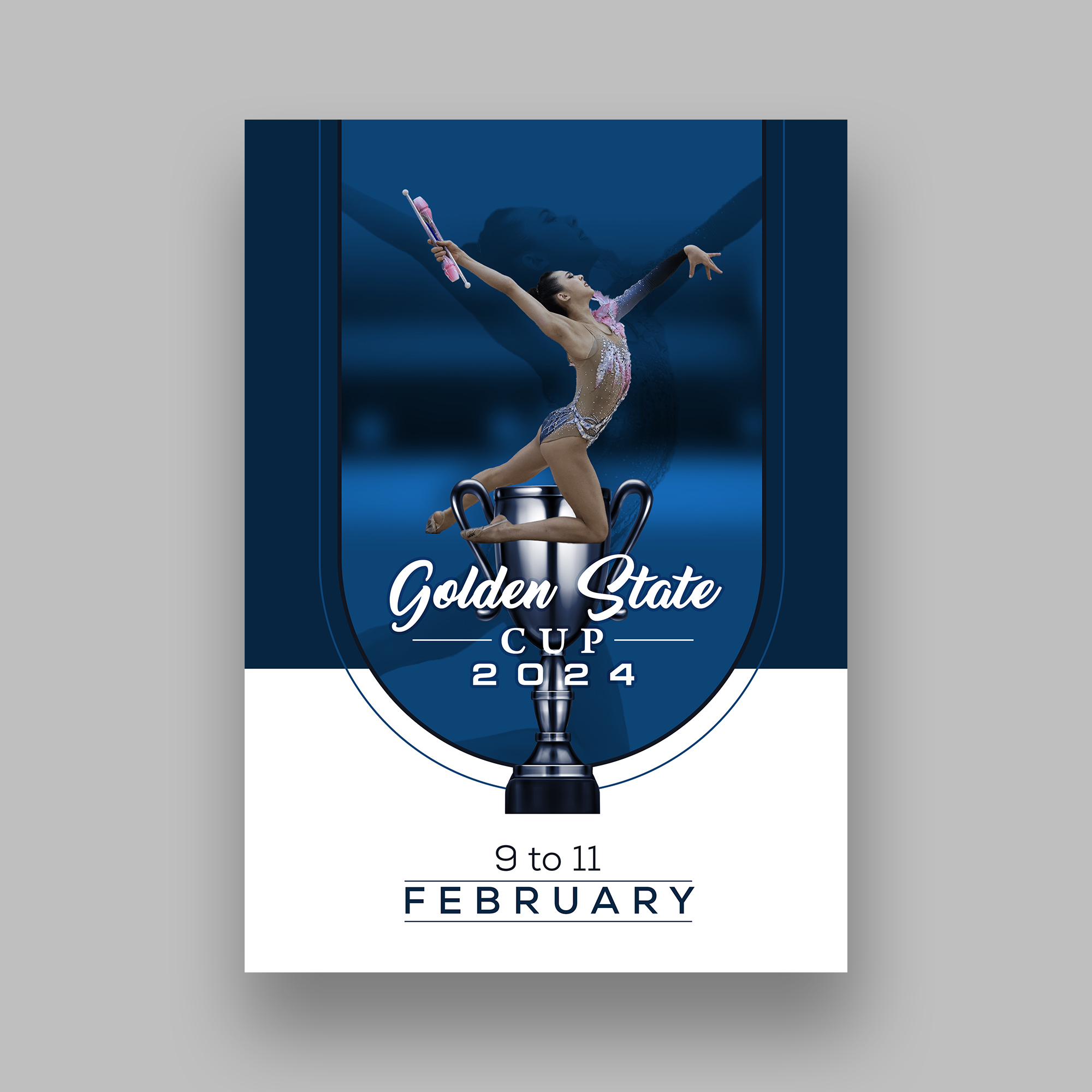 Poster Design by debdesign for Burlo Gymnastics | Design #31416730
