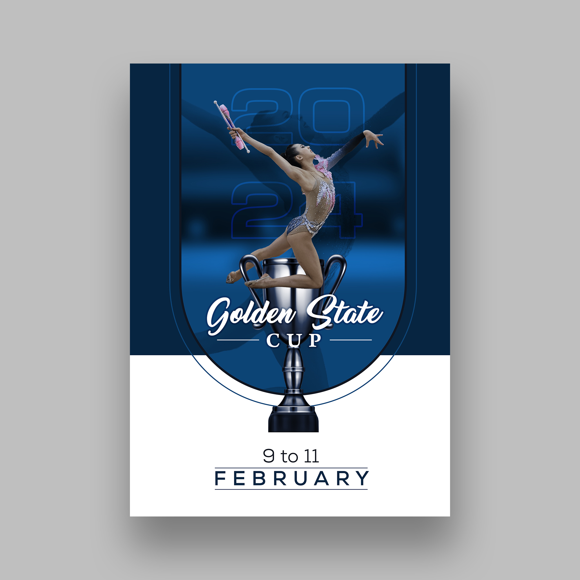 Poster Design by debdesign for Burlo Gymnastics | Design #31416731