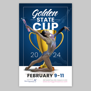 Poster Design by debdesign for Burlo Gymnastics | Design: #31417075