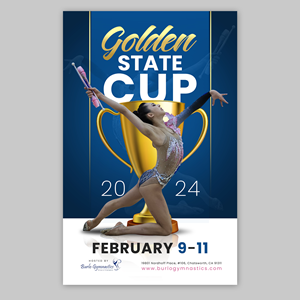 Poster Design by debdesign for Burlo Gymnastics | Design: #31417076