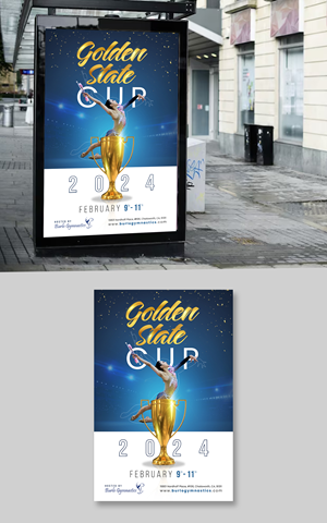 Poster Design by debdesign for Burlo Gymnastics | Design: #31417256