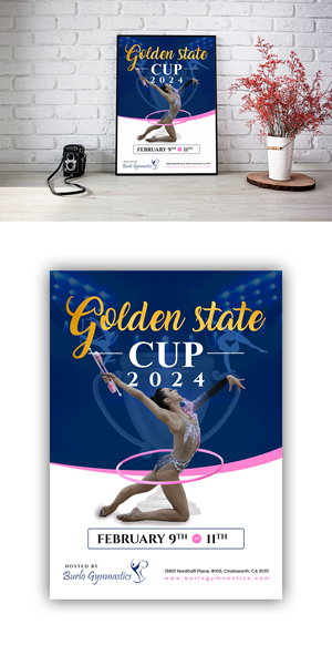 Poster Design by debdesign for Burlo Gymnastics | Design: #31417269