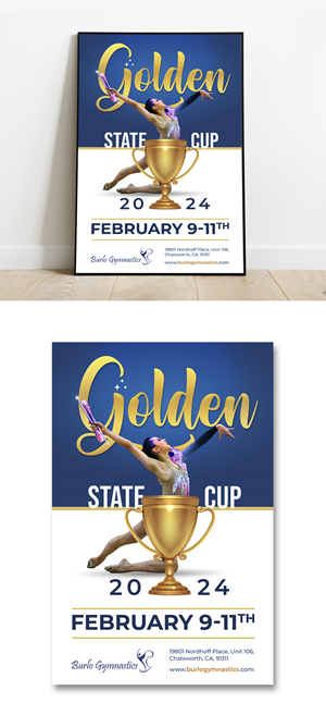Poster Design by debdesign for Burlo Gymnastics | Design: #31417306