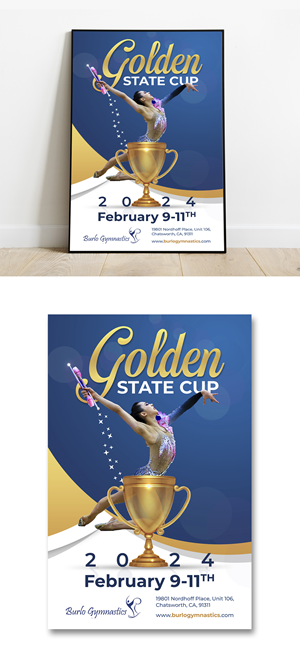 Poster Design by debdesign for Burlo Gymnastics | Design: #31417307