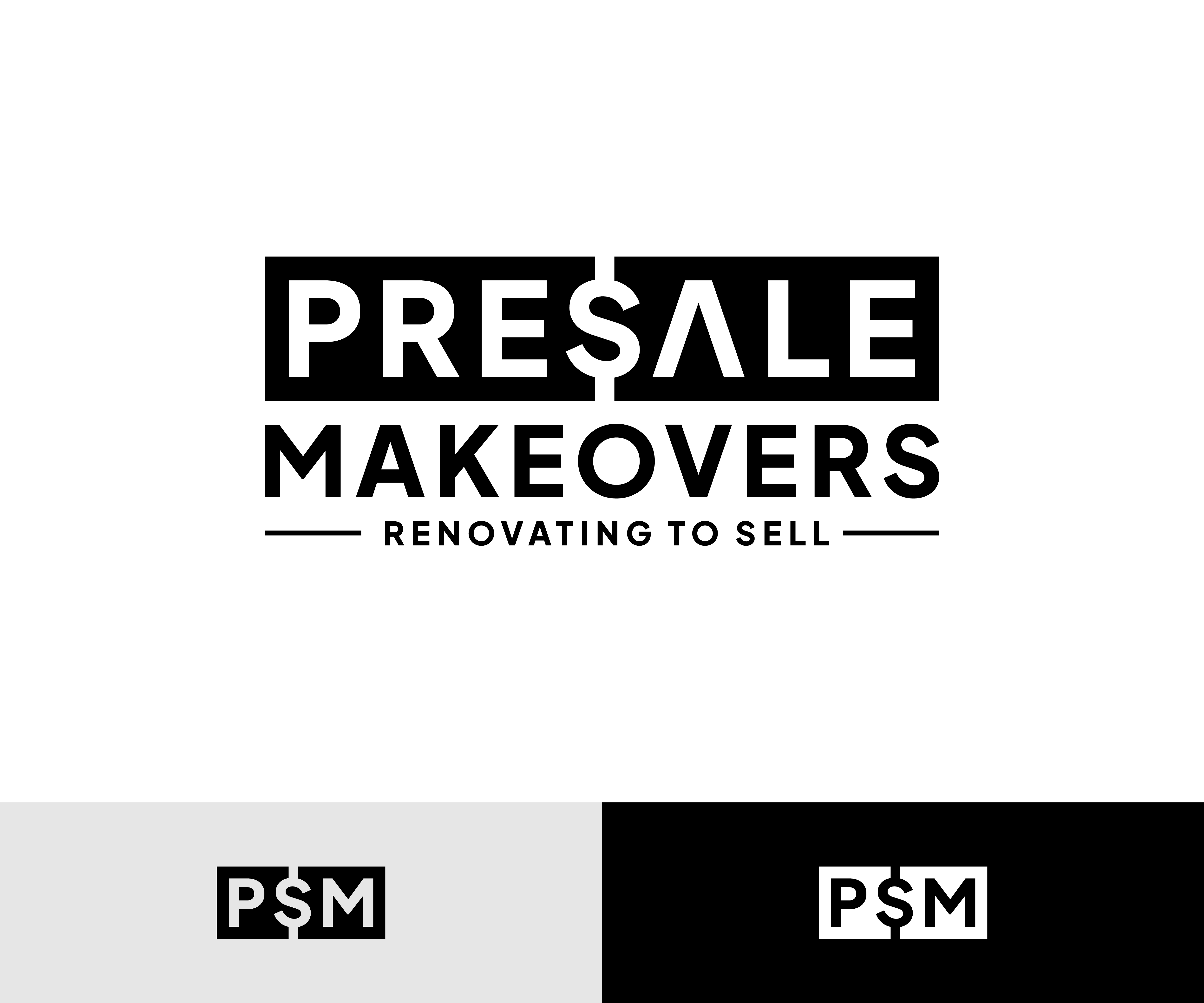 Logo Design by Oumazu for Presale Makeovers | Design #31423819