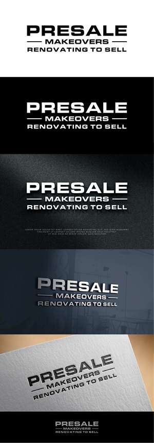 Logo Design by Deer Studio for Presale Makeovers | Design: #31432388