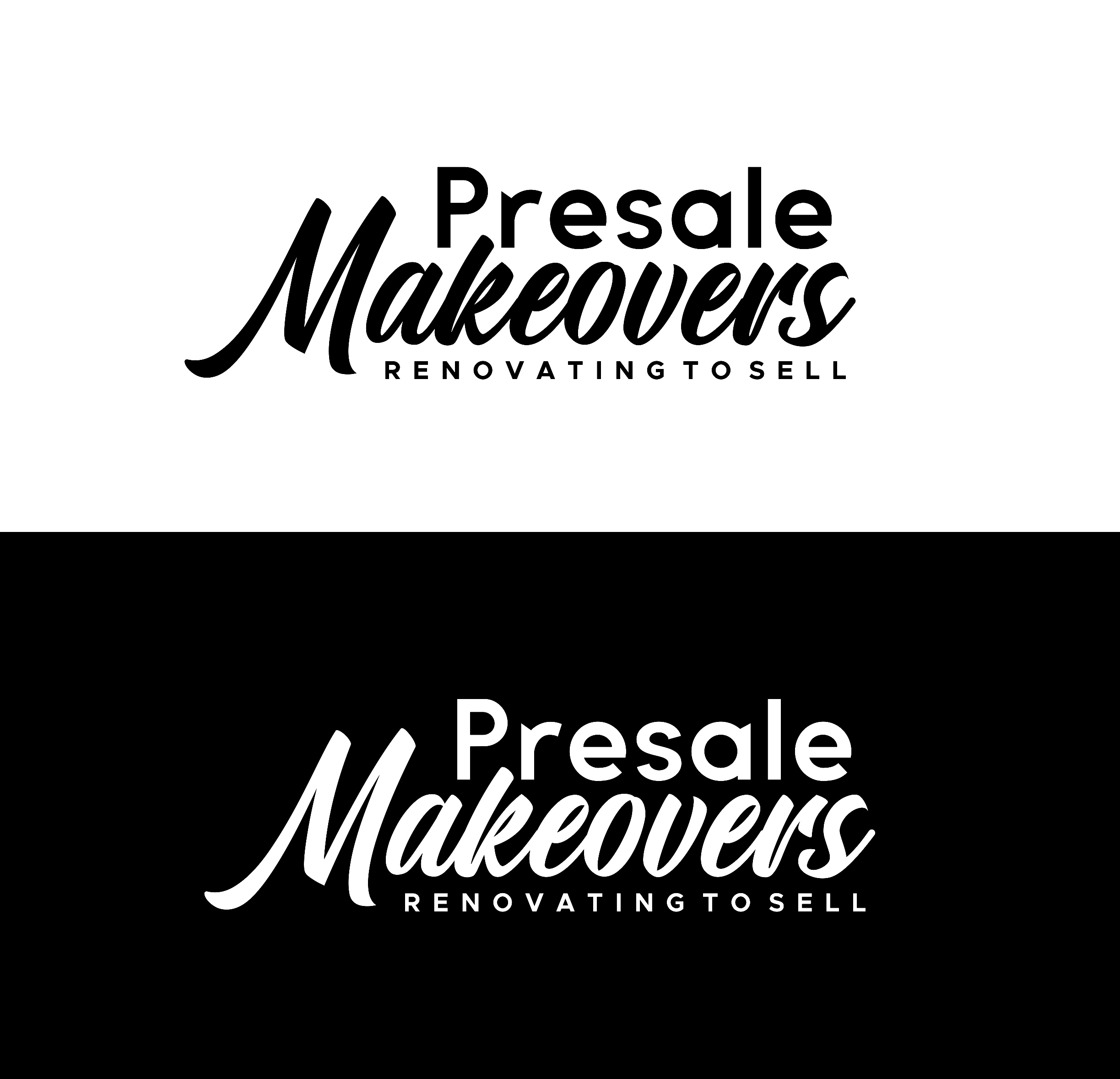 Logo Design by Mozez32 for Presale Makeovers | Design #31416255
