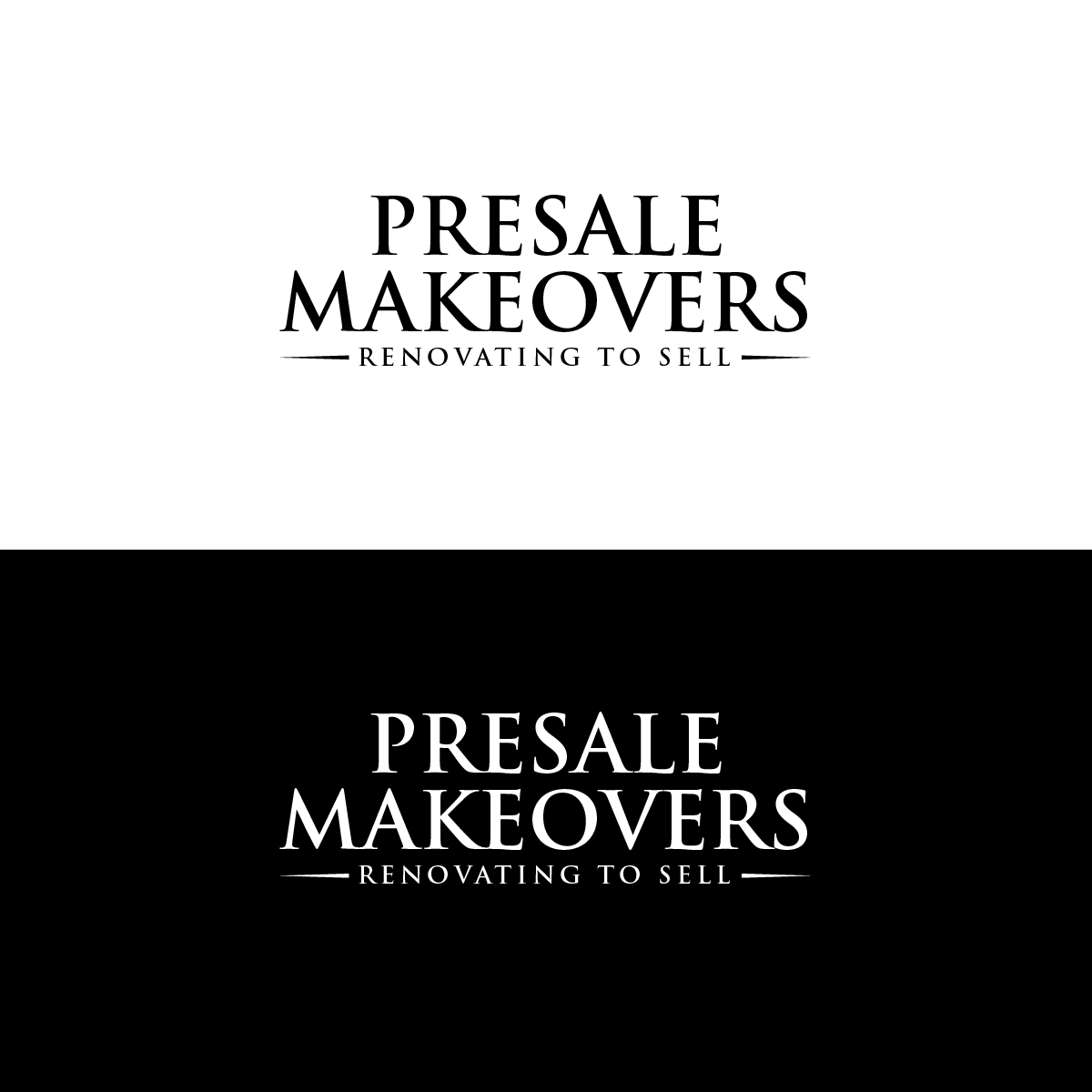 Logo Design by Elrich for Presale Makeovers | Design #31416449