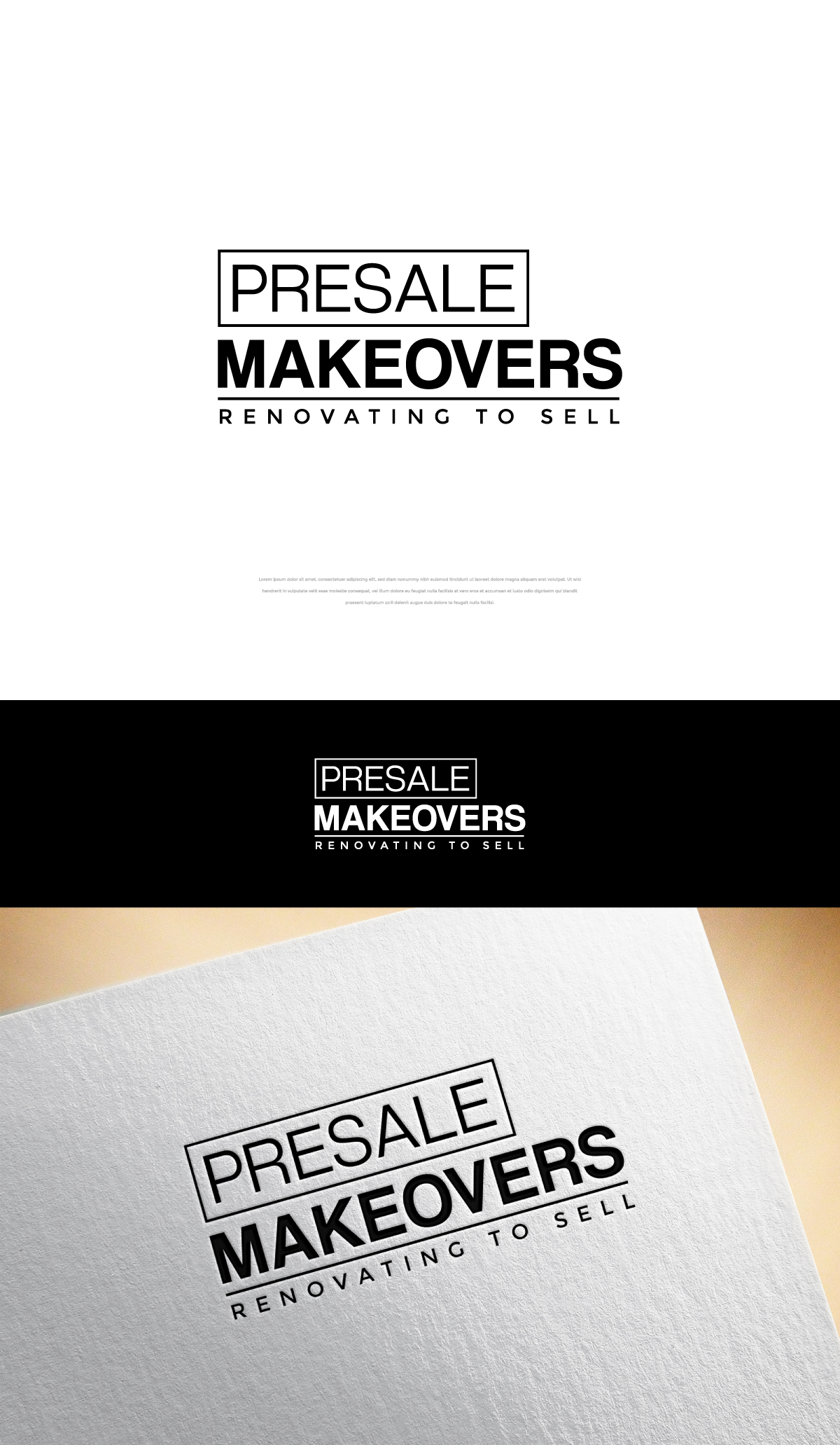 Logo Design by apik. for Presale Makeovers | Design #31418384