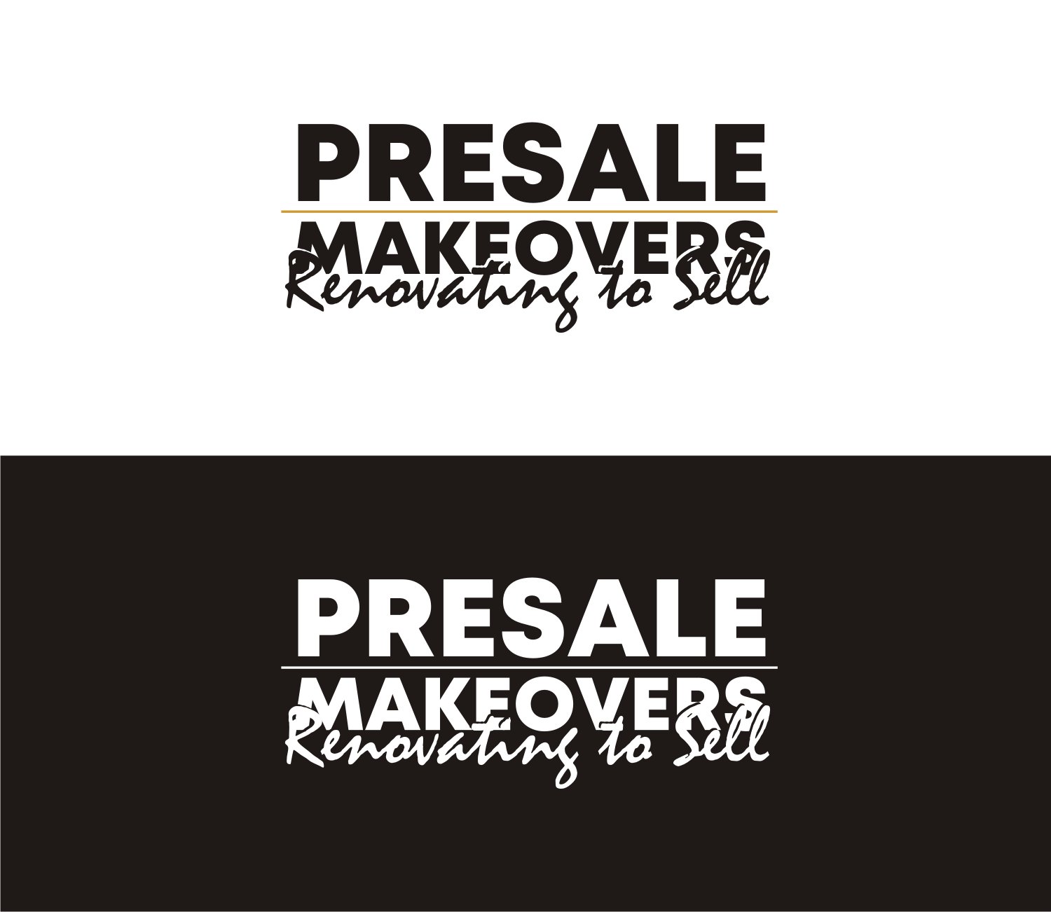 Logo Design by R16 for Presale Makeovers | Design #31465318