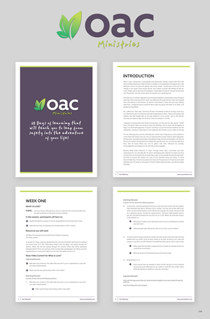 Diseño de Plantilla de Word por pb para OAC Ministries Australia | Diseño: #31427554