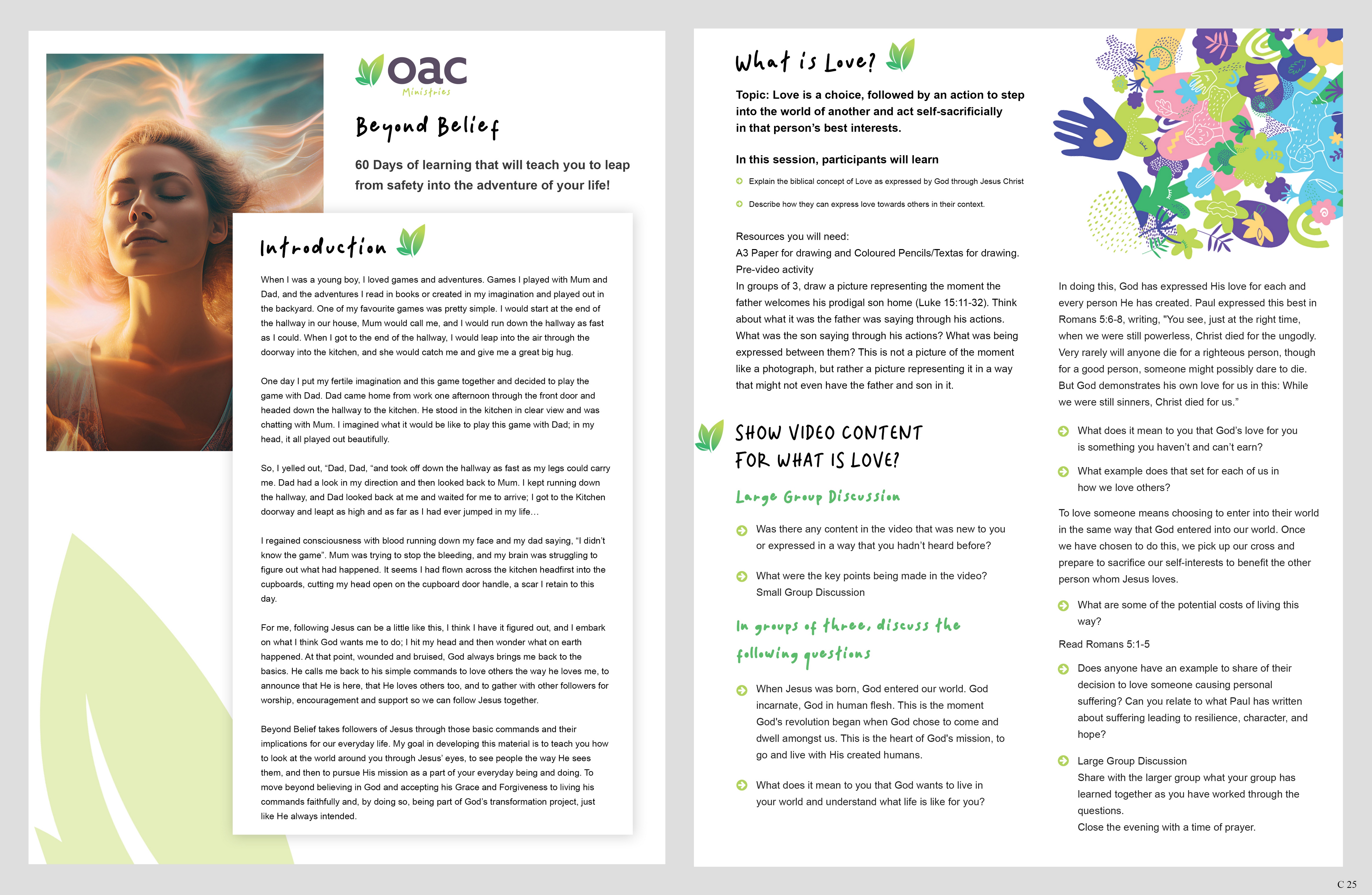 Word Template Design by pb for OAC Ministries Australia | Design #31427555