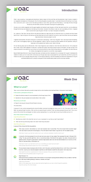 Diseño de Plantilla de Word por pb para OAC Ministries Australia | Diseño: #31427556