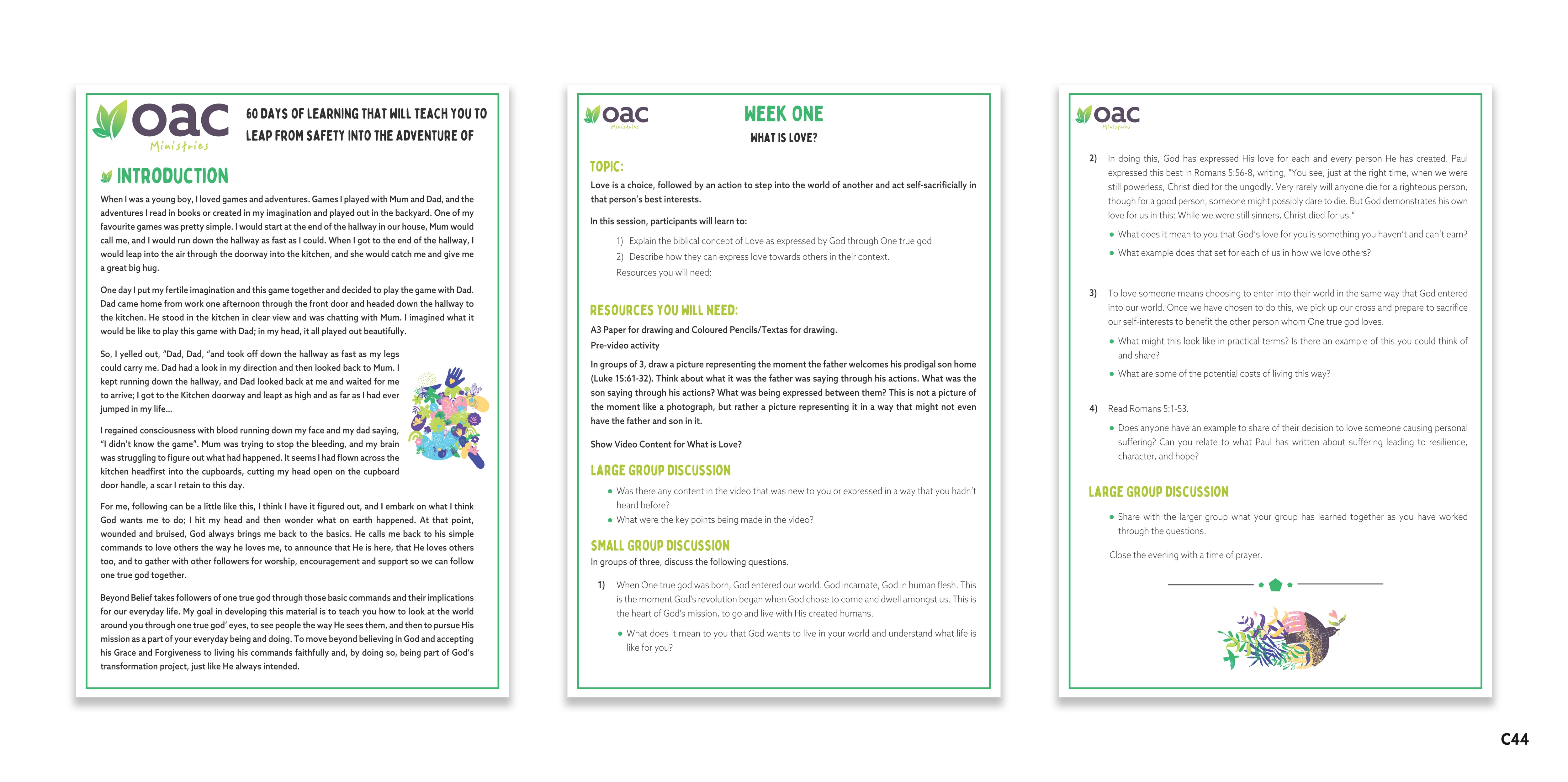 Diseño de Plantilla de Word por pb para OAC Ministries Australia | Diseño #31427557