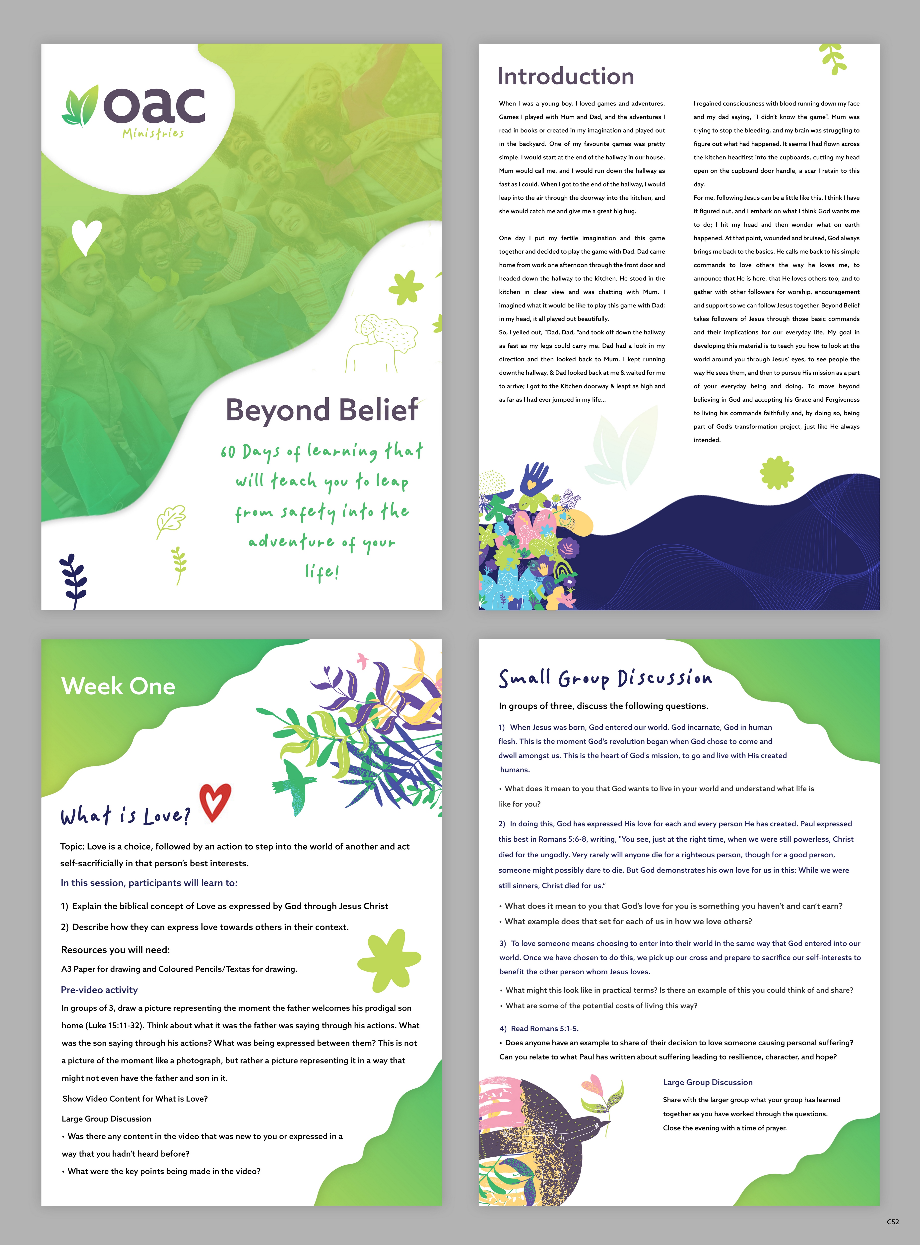 Word Template Design by pb for OAC Ministries Australia | Design #31427559