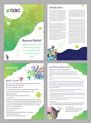 Diseño de Plantilla de Word por pb para OAC Ministries Australia | Diseño: #31427559
