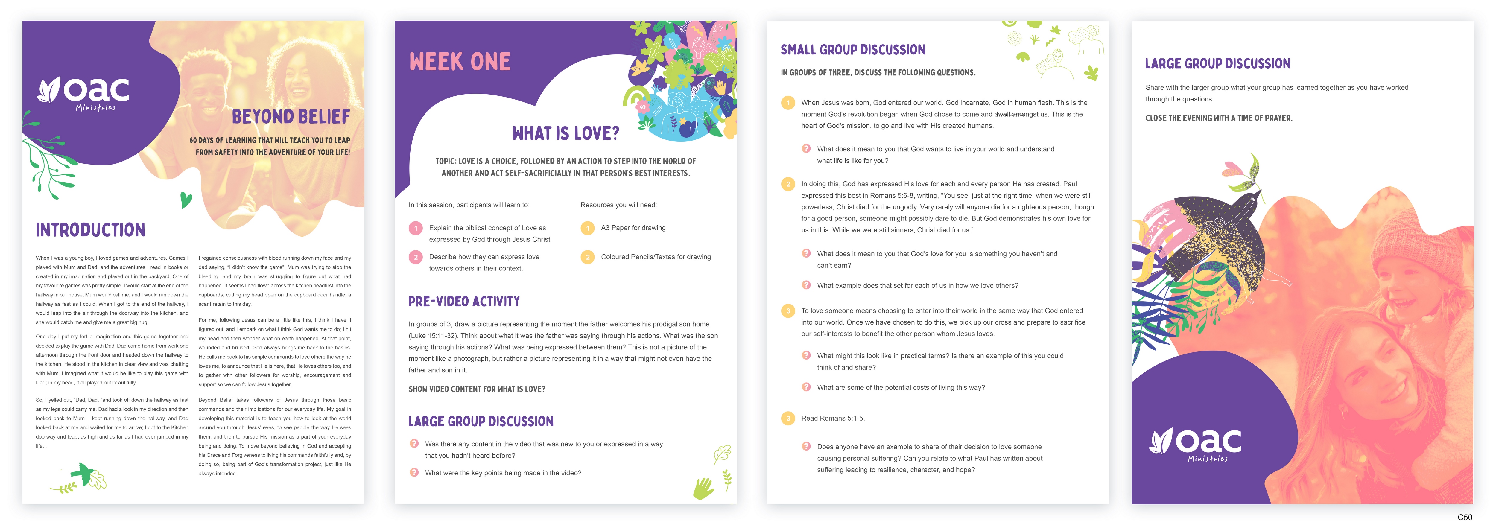 Word Template Design by pb for OAC Ministries Australia | Design #31427560