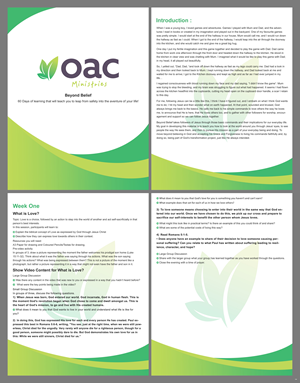 Diseño de Plantilla de Word por pb para OAC Ministries Australia | Diseño: #31427561