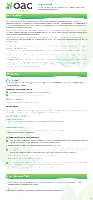 Diseño de Plantilla de Word por pb para OAC Ministries Australia | Diseño: #31427567