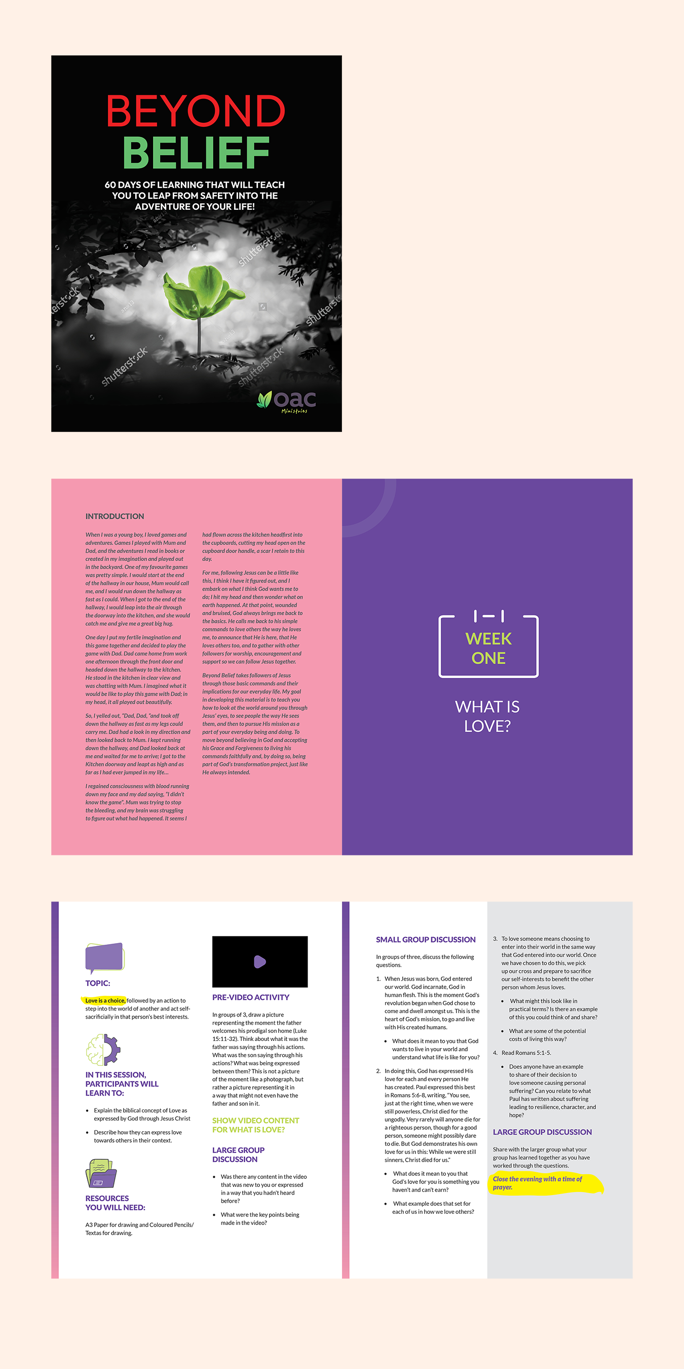 Design de Modèle Word par Azmat pour OAC Ministries Australia | Design #31431628