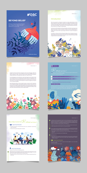 WORD Template for Training Manual called Beyond Belief