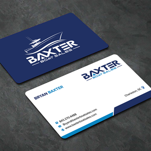 Diseño de Tarjeta de Presentación por sadikul islam para Baxter Boat Sales | Diseño: #31426053