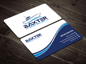 Business Card Design by sadikul islam for Baxter Boat Sales | Design: #31427074