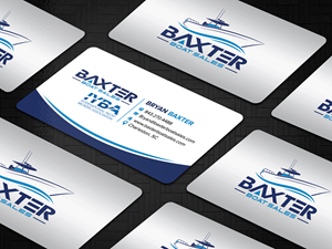 Business Card Design by sadikul islam for Baxter Boat Sales | Design: #31462003