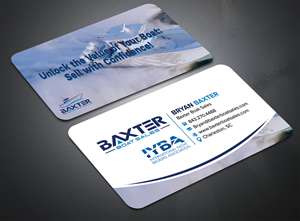Business Card Design by sadikul islam for Baxter Boat Sales | Design: #31468355