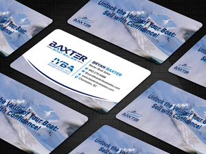 Business Card Design by sadikul islam for Baxter Boat Sales | Design: #31468356