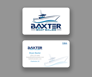 Diseño de Tarjeta de Presentación por Andrés Sebastián para Baxter Boat Sales | Diseño: #31453554