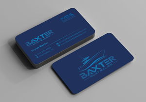 Diseño de Tarjeta de Presentación por MarkoE para Baxter Boat Sales | Diseño #31496758